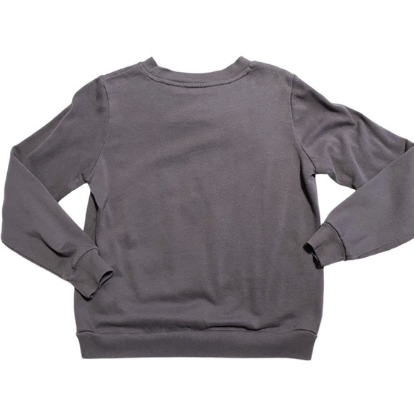 The ROLLING STONE Grey Long Sleeve Crewneck Pullover Sweatshirt Size Large - Picture 3 of 4